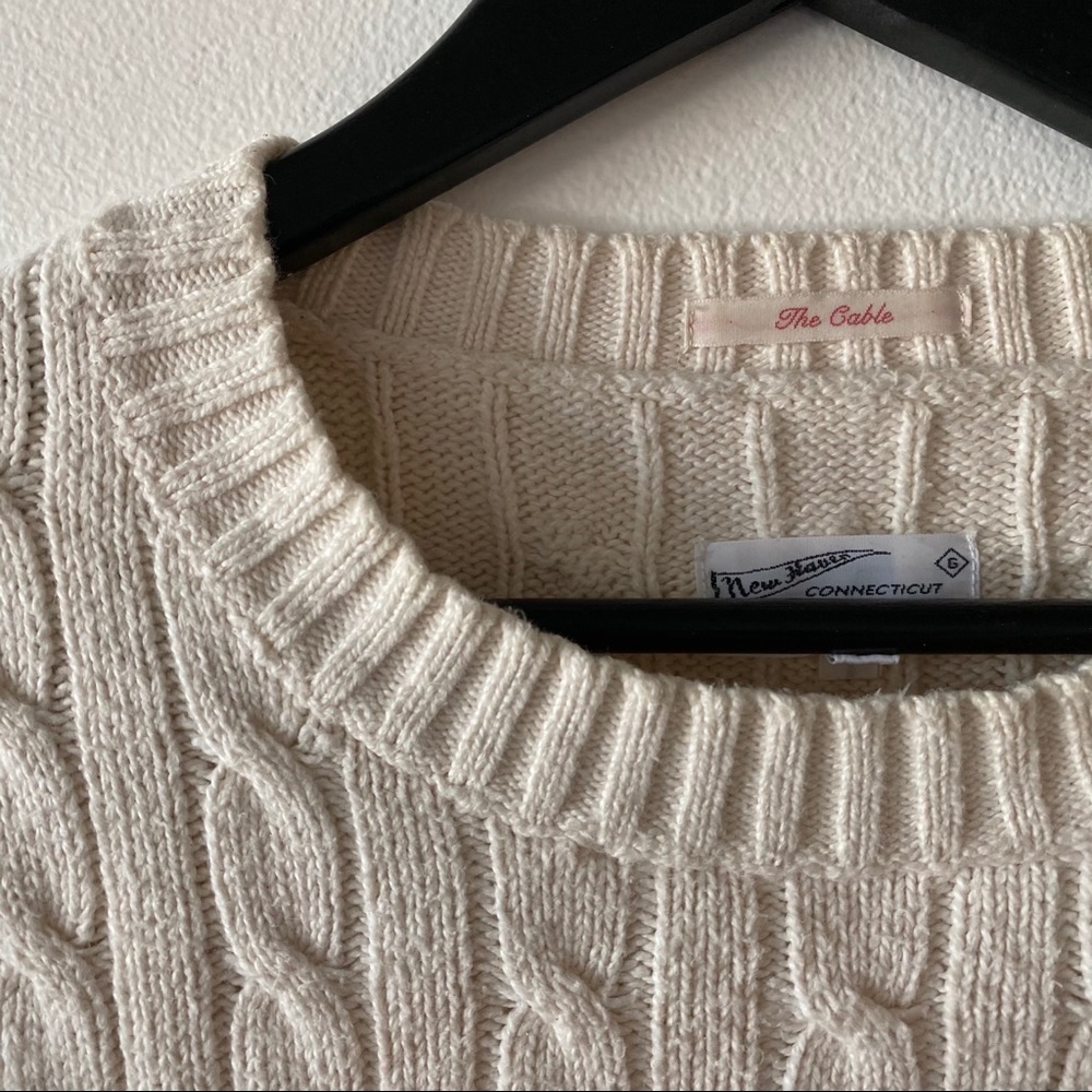 Gant Rugger Ivory Cableknit
